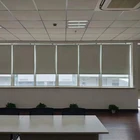 Pvc polyester sunscreen blinds fabric waterproof window curtain roller blinds