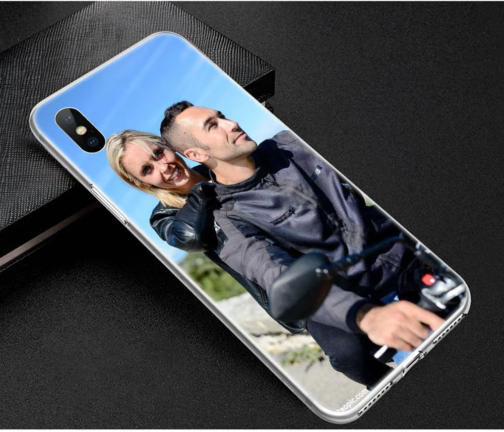 DIY photo super thin phone case For Redmi 3s 5 plus A2 Lite 7A 8 pro note 9s 8T back cover Customized Image Print black matte