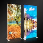 Led Display Light Advertising Fabric Light Box SEG Fabric Graphics Double Side Led Advertising Display Light Box