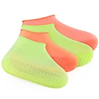 New Eco-Friendly Clear Rain Boot Anti Slip Rainy Reusable Waterproof Rubber Silicone Shoe Cover