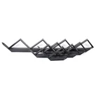 aluminum stair stringers/steps welded metal stair stringer/ Easy to assemble and durable outdoor stair stringer