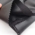 Leather For Black High 4-ways Stretch Leather Fabric For Blouses And Dress