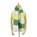 Logo Customization Pashmina Scarf Wholesale High Quality Ready to Ship Acrylic Scarves Printed Pashmina Scarf