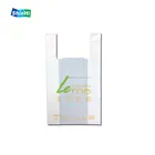 China suppliers 100% biodegradable custom logo plastic shopping bag