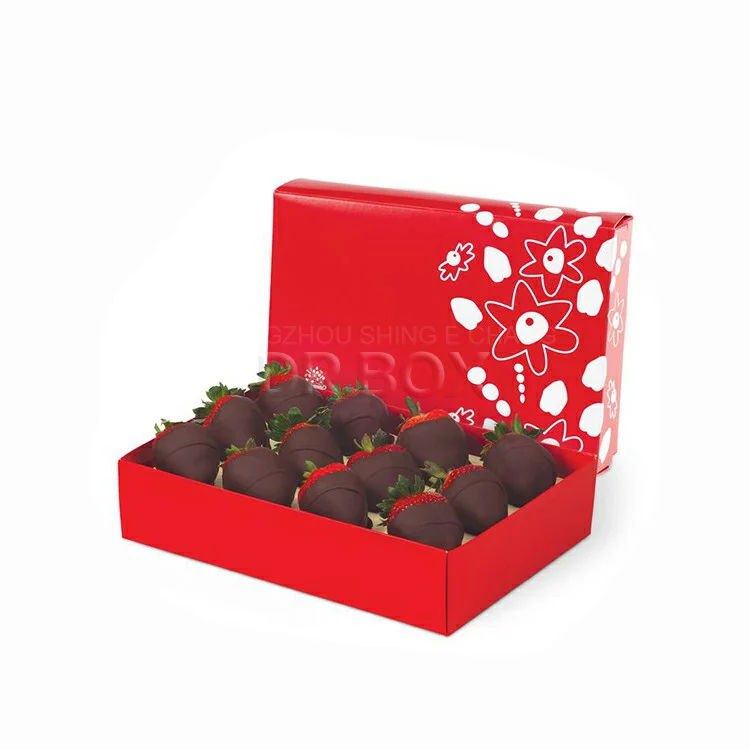 buy chocolate strawberry boxes,strawberry box,paper packaging