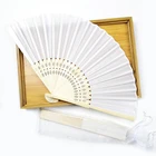 Custom Color Folding Bamboo Wedding Decoration Hand Fans Gift Party Business