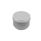 Customizesd food grade candle tins round cosmetic tin can