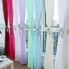 2019 Nice Cheap Transparent Voile Curtain Living Room Tulle Sheer Curtain