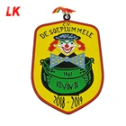 custom 2D souvenirs fiesta medal made of zinc alloy folk art metal medal