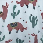 Warp Knitting Manufacture custom digital Print Textile Velboa Fabric Animal Print Minky Plush Microfiber Fabric