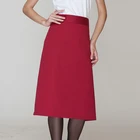 CHECKEDOUT Hot sale fashion White black restaurant hotel kitchen polyester cotton Chef half Waist apron with 2 pockets