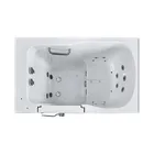 Zink K113 Portable Adults Standing walk-In Bathtub For Elderly Soaking Plastic