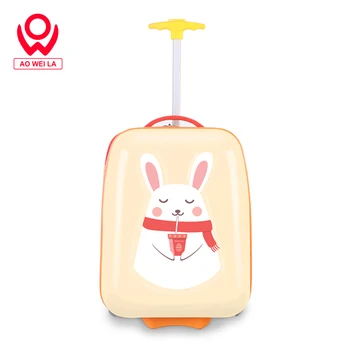Aoweila 16 inch travel luggage for children,kids luggage trolley,custom logo suitcase