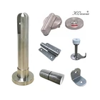 Waterproof HPL Compact Laminate Cubicle Toilet Partition Hardware