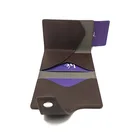 Wallet Best Brands Aluminum Mens Wallet RFID Blocking PU Leather Slim Metal Best Mens Wallet Brands