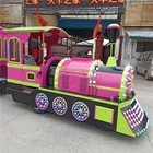 Train Electric Train Hot Childrens' High Quality Low Price Electric Train Amusement Park Trackless Train Electric