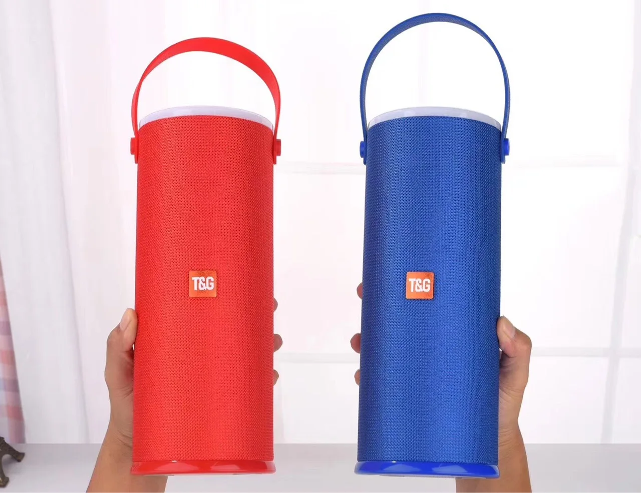 2019 New arrival TG513 outdoor subwoofer bass wireless portable bluetooth speaker with colorful LED light - ANKUX.COM