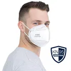 Cotton pm2.5 black mouth mask washable respirator particulate filter for mascaras descartaveis