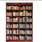 Wholesale school large soild wooden study bookcase library bookshelf