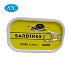 125g F311 eoe end safety food grade tin can for morocco