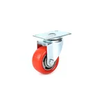 Custom 4 inch steel bracket swivel heavy duty caster wheel