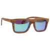 Buy Wholesale Shading Wooden Sunglasses Dark Brown Wood Sunglasses Frame With High Quality Sunglasses Lens