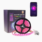 無線 LAN + RF 制御調光可能な柔軟な防水 RGB SMD 5050 Led ストリップライト 5 メートル Led ストリップ