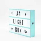 A6 Size Customized Colour PVC Frame Cinema Light Box