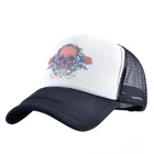 Custom Polyester Foam Printed Mesh Rope Trucker Hat for Adults or kids