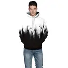 Sports mens 3D print jackets sweatshirt running sports hoodies