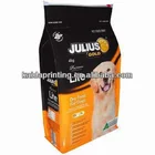 Custom Printing Pet Food Packing Pouch Cat Dog Food Packaging Bag With Zipper