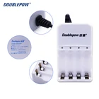 Charger Charger For Factory Popular White 4 Slots 1.2 V AA AAA Ni MH Ni Cd Charger For Aa Aaa Battery