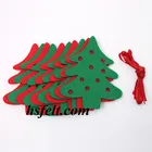 polyester felt tree felt sock felt star for Christmas customized shape
