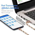 Hot Charger 2020 Hot Selling Nylon Braided Type-c Usb Charger Cable Data With Pe Bag