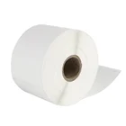 Free Custom Design Waterproof Thermal Self Adhesive Supermarket Price Paper Sticker Blank Barcode Label Rolls