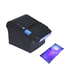 Unique 80mm thermal receipt printer with UV banknotes detector light