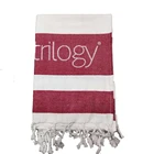 Turkish Hammam Beach Fouta towel With Colorful Strip
