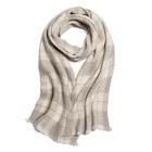 Winter Lady Cotton Feeling Scarf Shawls Women Soft Warm Plain Color Scarves