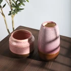 Factory price custom logo fancy home decoration pieces modern wedding decorative ceramic vases for hotels