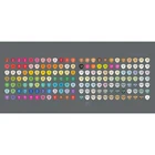Graphic Customization China Wholesale Multi Color Non Toxic Fine and Brush Tip Double Head Art 24 Pen for Kids