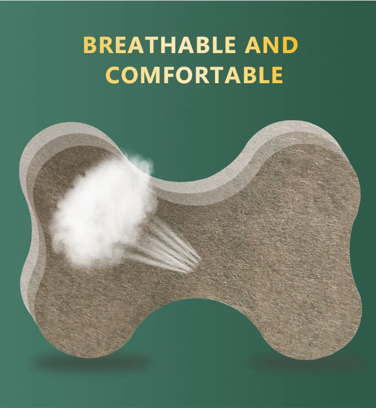 Wormwood Moxa Plaster Moxibustion Herbal Self Heating Back Pain Relieve Paste Patch