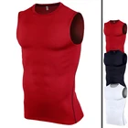 Customized logo vest tank top gym wear mens quick-dry running sports large size tank top vest
