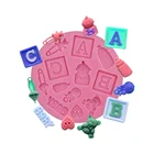 Baby Supplies Shape Baking Candy Cake Decorating Chocolate Pop Silicone Molds