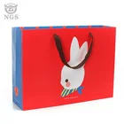 ECO Customized Printing Shopping Paper Bag With Silk String