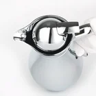 Coffee Luxury 1 Liter Silver Coating Good Insulation Quality Thermal Bottle Dallah For Arabic Coffee