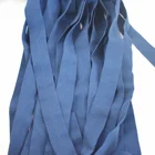factory Knitted Color Nylon Fold Over Elastic Piping Tape Band For Garment Accessories