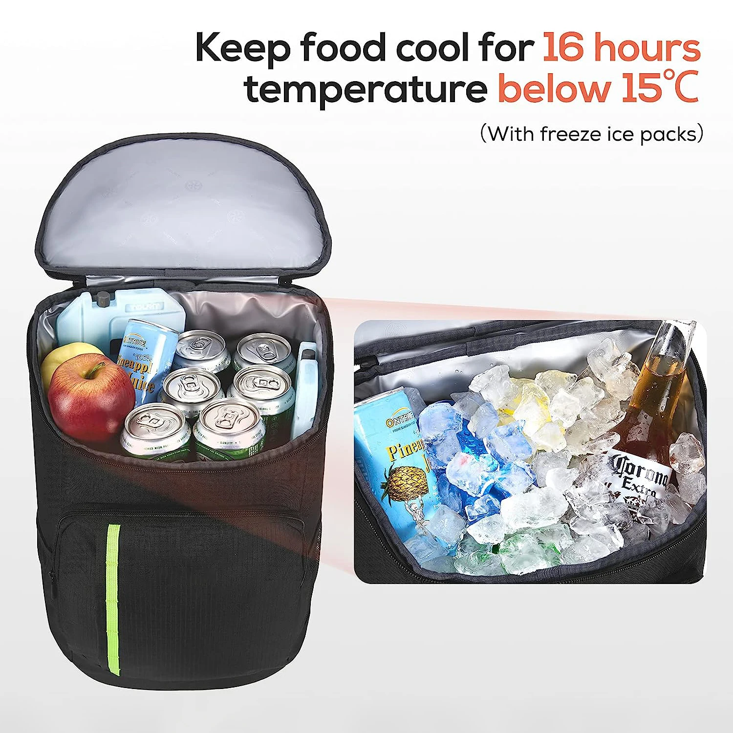 Portable custom logo cooler backpack 30 cans travel lightweight picnic insulated backpack cooler bag leak-proof cooler food box Portable custom logo cooler backpack 30 cans travel lightweight picnic insulated backpack cooler bag leak-proof cooler food box
