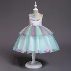 China factory wholesale children lovely maxi dress lace princess dresses