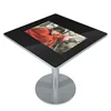 Popular multi function circular lcd display touch screen bar table