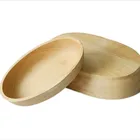 Amazon Hot Sale Decorative Salad Bowls Teak Wood Boat Bowl